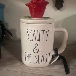 Rae Dunn Beauty and the Beast  Artisan Collection Ceramic Mug